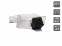 CCD штатная камера заднего вида с динамической разметкой Citroen, Peugeot, Renault, Smart AVEL AVS326CPR (#140)