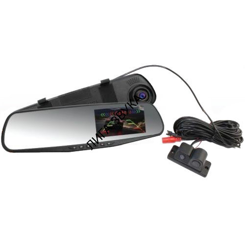 Автомобильное зеркало заднего вида со встроенным видеорегистратором Sho-me SFHD-600
