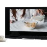 Встраиваемый телевизор для кухни AVEL AVS220W (черная рамка)