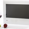 Встраиваемый телевизор для кухни AVEL AVS220K (белая рамка)
