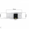CCD HD штатная камера заднего вида Hyundai AVEL AVS327CPR (#029)