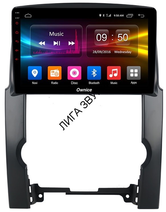 Штатная магнитола Kia Sorento XM 2009-2012 Carmedia OL-1748-MTK Android 6.0, 4G, 2ГБ-32ГБ