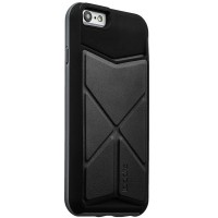 Накладка-подставка iBacks Premium PC Case для iPhone 6s/ 6 (4.7) - Don Quixote Windmill (ip60046) Black/Gray