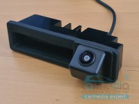 Камера заднего вида в ручку открывания багажника Audi Q7 2005-2015, Audi A6 2011+, A8 2010+ Carmedia CM-8005-AUS размер 109*31мм