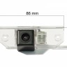 CCD штатная камера заднего вида с динамической разметкой Ford, Skoda AVEL AVS326CPR (#014)