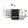 CCD штатная камера заднего вида с динамической разметкой Ford, Jaguar AVEL AVS326CPR (#016)