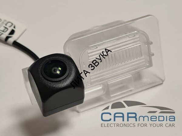 Цветная штатная камера заднего вида Kia Optima 2015 - 2020 CARMEDIA ZF-7283H-1080P25HZ AHD-CVBS-sensor Night Vision (ночная съёмка) с линиями разметки (Линза-Стекло) 