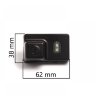 CMOS штатная камера заднего вида Peugeot 1007, 107, 2008, 208, 3008, 301, 307, 308, 407, 408, 5008, 508, 607, 807, Expert Tepee AVel AVS312CPR (#070)