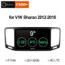 Штатная магнитола Volkswagen Sharan 2012-2018 Carmedia OL-9915