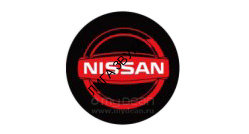 Светодиодная подсветка в дверь автомобиля с логотипом Nissan (красный) MyDean CLL-069