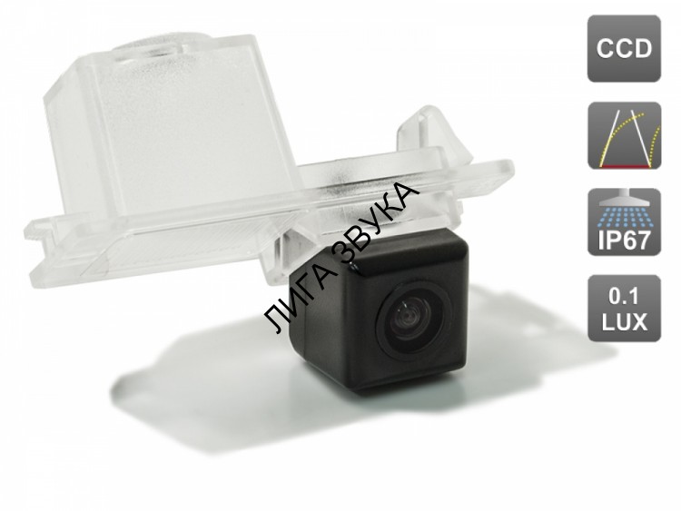 CCD штатная камера заднего вида с динамической разметкой SsangYong AVEL AVS326CPR (#078)