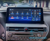 Штатная магнитола 12.3" Lexus RX 2010-2015 монохром экран Carmedia MRW-3908 Android, 8ГБ-64ГБ, SIM-слот