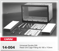 Универсальная корзина для крепления 2-DIN магнитолы CARAV 14-004 CAGE