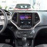 Штатная магнитола Jeep Cherokee 2014+ Carmedia ZF-1018G-Q6 Tesla Style Android