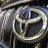 CCD штатная камера переднего вида Toyota с передней эмблемой размером 162 х 113 мм AVel AVS324CPR (#117)