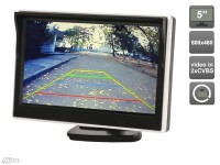 Автомобильный монитор 5" для установки на приборную панель AVS0500BM