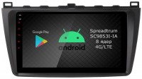 Штатная магнитола Mazda 6 2007-2012 GH Roximo RI-2415 Android 4G DSP CarPlay