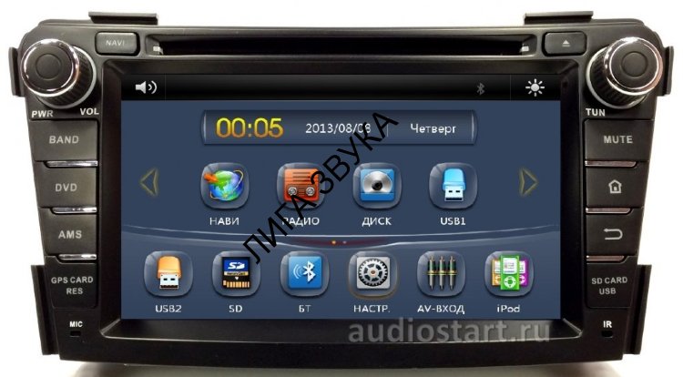 Штатная Магнитола HYUNDAI I40