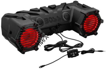 Акустическая система для квадроциклов Boss Audio ATV30BRGB Marine Влагозащищенная кустика для квадроциклов Boss Marine ATV30BRGB с Bluetooth