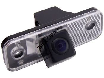 Штатная камера заднего вида Hyundai Santa Fe -11 с углом обзора 170 Pleervox PLV-AVG-HYN01