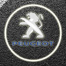 LED подсветка двери Carsys RX-S16 Peugeot в штатное место с логотипом авто