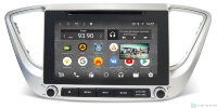 Штатная магнитола Hyundai Solaris 2017+ Parafar PF766K IPS DVD Android 7.1.2  