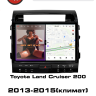 Штатная магнитола Toyota Land Cruiser 200 2013-2015 с климат-контролем на магнитоле Redpower 85204PRO 