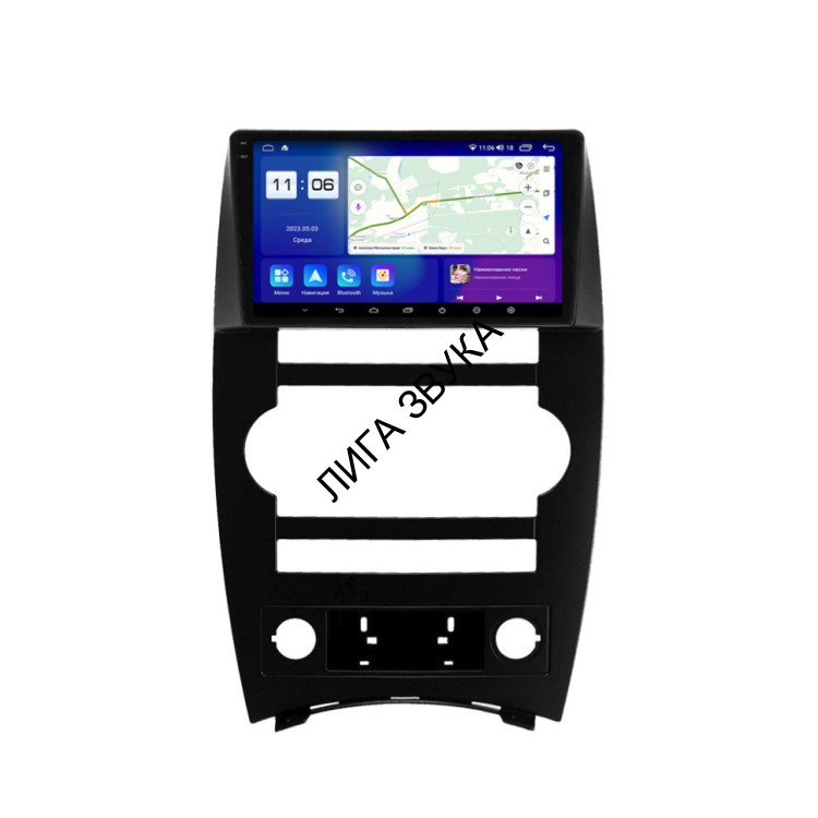 Штатная магнитола Jeep Commander 2007-2008 Parafar Андроид 13.0 PF198LUX1RN2K