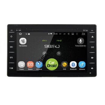 Штатная магнитола Toyota Hilux VIII 2015-2018 Roximo CarDroid RD-1119D DSP Android Roximo CarDroid RD-1119 - Штатная магнитола Toyota Hilux Android