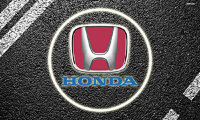 LED подсветка двери Carsys RX-S18A Honda в штатное место с логотипом авто