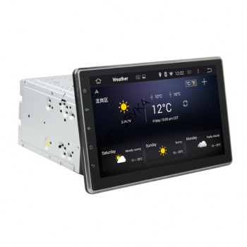 Штатная универсальная магнитола c DVD Carwinta KD-1000PX5 10&quot; (съемный экран) Carwinta KD-1000 - 10" универсальная магнитола с DVD (наклоняется экран) , Android 9, 8-ядер