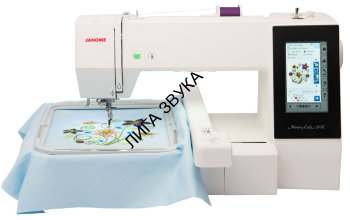 Вышивальная машина Janome Memory Craft 500E  Сенсорный Full Color LCD дисплей 
 Меню на 13 языках, в т. ч. на русском языке 
 Горизонтальный челнок 
 Автоматический контроль натяжения нити 
 Сенсор обрыва верхней и нижней нити 
 Тройное светодиодное (LED) освещение 
 Прямое подключение к компьютеру через USB 
 Автоматическая заправка нити одним нажатием кнопки 
 Автоматическая обрезка нити 
