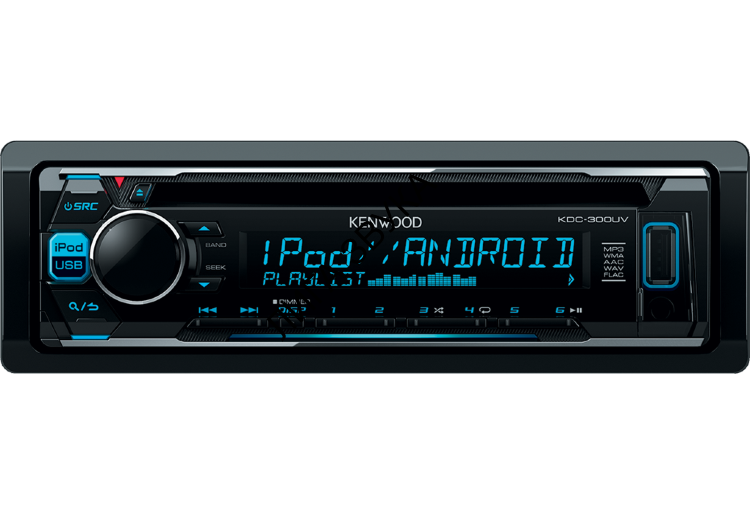 CD/MP3-ресивер с USB Kenwood KDC-300UV