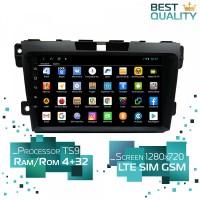 Штатная магнитола Mazda CX-7 2008-2012 поддержка BOSE Parafar PF097AHD Android