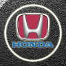 LED подсветка двери Carsys RX-S18B Honda в штатное место с логотипом авто 