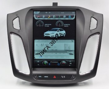 Штатная магнитола Ford Focus 3 Tesla Style Unison 12ZA  Штатная магнитола Ford Focus 3 Tesla Style Unison 12ZA 