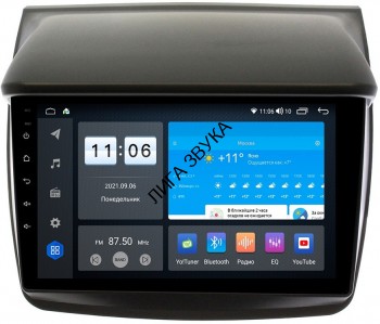 Штатная магнитола  Mitsubishi L200 2006-2015, Pajero Sport 2007-2013 - Vomi ZX334R9-9863 на Android 4G  Штатная магнитола для Mitsubishi L200 2006-2015, Pajero Sport 2007-2013 - Vomi ZX334R9-9863 на Android 10, 8-ядер, 2Gb-32Gb, встроен 4G модем