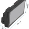 Универсальная 2 Din магнитола Canbox 2/32 7 дюймов Android (IPS, DSP, CarPlay) (173*98)
