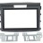 Переходная рамка Honda CR-V 2012+ Incar RHO-N15 2din