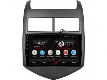 Штатная магнитола Chevrolet Aveo II T300 2011-2015 Vomi AK491R9-MTK Головное устройство для Chevrolet Aveo 2 T300 10.2011-09.2015

