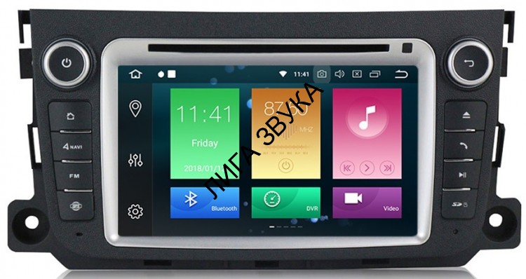Штатная магнитола Smart ForTwo/ForFour 2012-2015 Carmedia MKD-M794-P Android DSP
