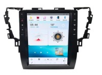 Штатная магнитола CarMedia ZF-1308L-Q6 Tesla-Style Toyota Alphard 2015-2019 Android