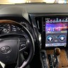 Штатная магнитола CarMedia ZF-1308L-Q6 Tesla-Style Toyota Alphard 2015-2019 Android