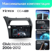 Штатная магнитола Honda Civic Hatchback (2006-2012) Teyes CC4 Pro 12/256 