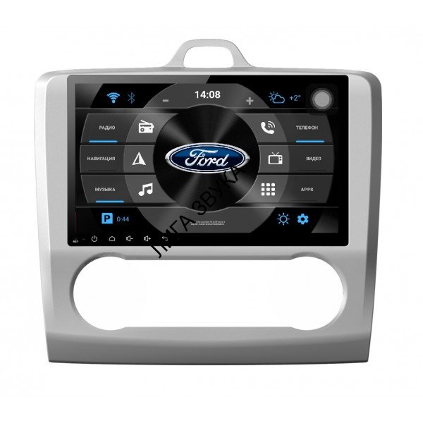 Штатная магнитола Ford Focus II DB 2005-2012 Subini FRD903 K6 климат-контроль