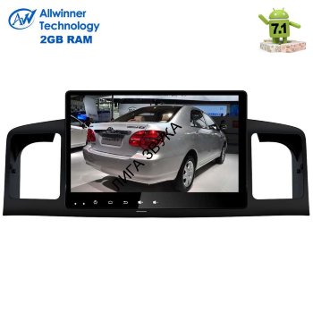 Штатная магнитола Toyota Corolla EX 120, BYD F3 Letrun 2195 Android 7.1.1  Штатная магнитола Toyota Corolla EX 120 КУЗОВ BYD F3 Letrun 2195 Android 7.1.1 