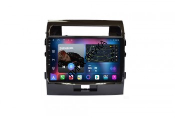 Штатная магнитола Toyota Land Cruiser 200 2007-2015 Elegance или Араб FarCar HL381M  Android 4G модем DSP Штатная магнитола для Toyota Land Cruiser 200 2007-2015 (Elegance или Араб) - FarCar HL381M на Android 10, 8-ядер, 4Гб-64Гб, встроенным 4G модемом и DSP