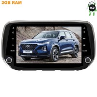 Штатная магнитола Hyundai IX45, Santa Fe IV 2018-2020 LeTrun 2471 Android 8.1.1