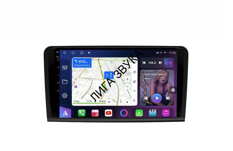 Штатная магнитола Mercedes-Benz GL X164, ML W164 2005-2012 глянец FarCar TM / HL / XL 213M Android 4G DSP