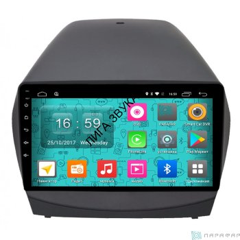 Штатная магнитола Hyundai IX35 2009-2015 Parafar PF361 4G / LTE IPS Fe Parafar PF361 - Штатная магнитола Hyundai Santa Fe    